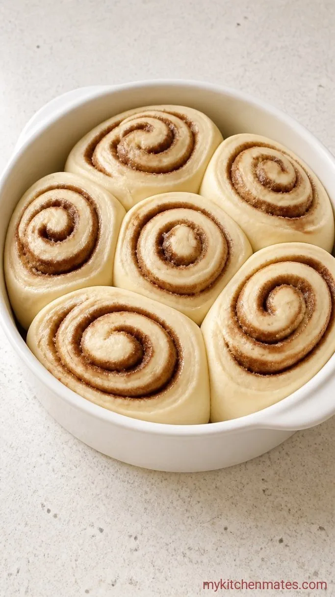 Fluffy Sourdough Cinnamon Rolls (Overnight Option) Step 4: Let the Rolls Rise