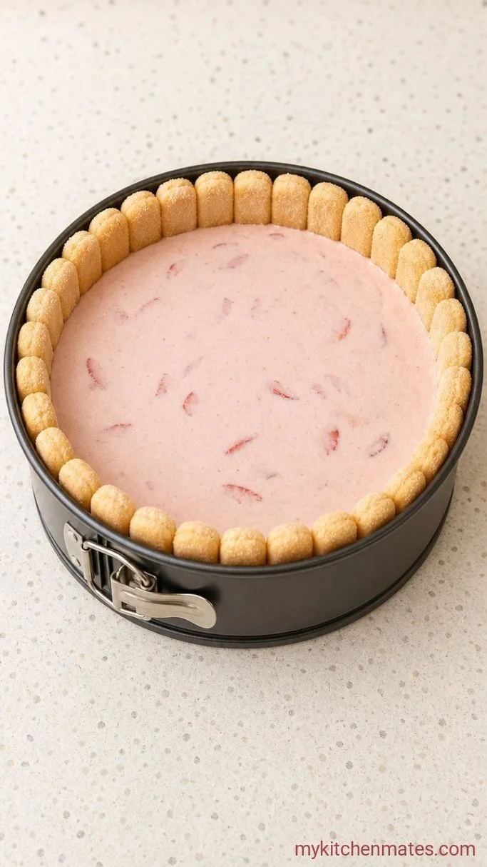 Step 4: Line the Pan and Fill It