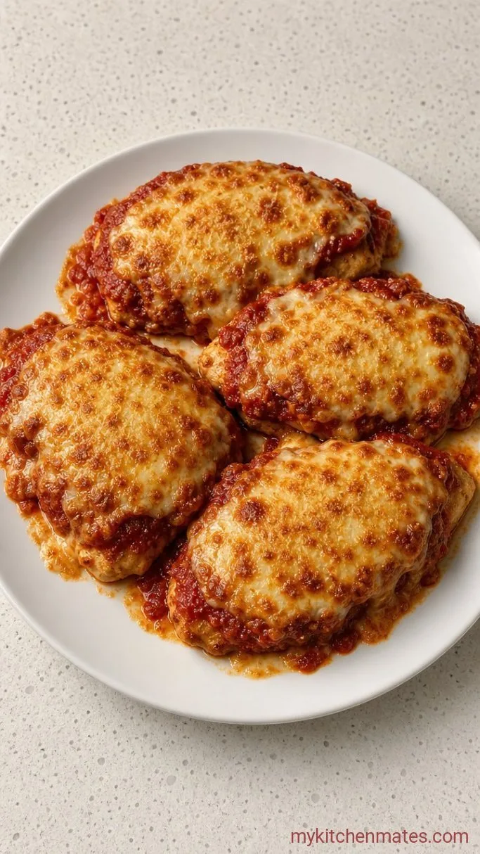 Crockpot Chicken Parmesan That Cooks While You Work Step 4: Melt the Cheese and Serve