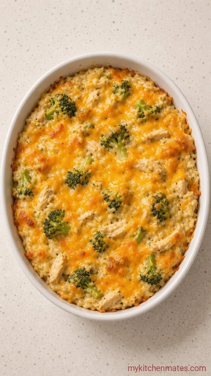 Creamy Crockpot Chicken Broccoli Rice Step 4: Melt the Cheese and Serve