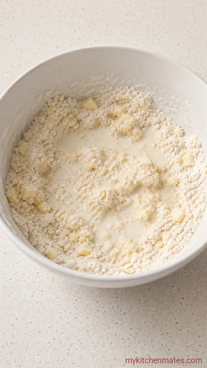 Hearty Beef Stew with Fluffy Dumplings Step 4: Mix the Dumpling Dough
