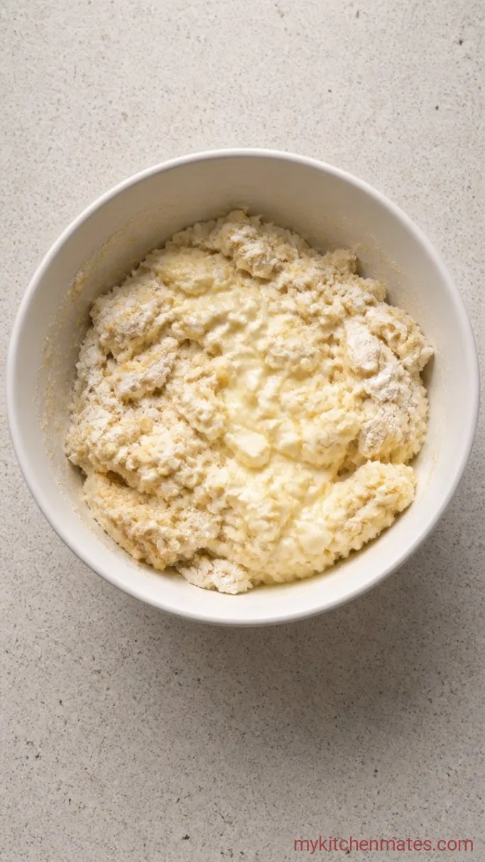 Easy Gluten-Free Chicken and Dumplings (Fluffy Drop Dumplings) Step 4: Mix the Dumpling Dough