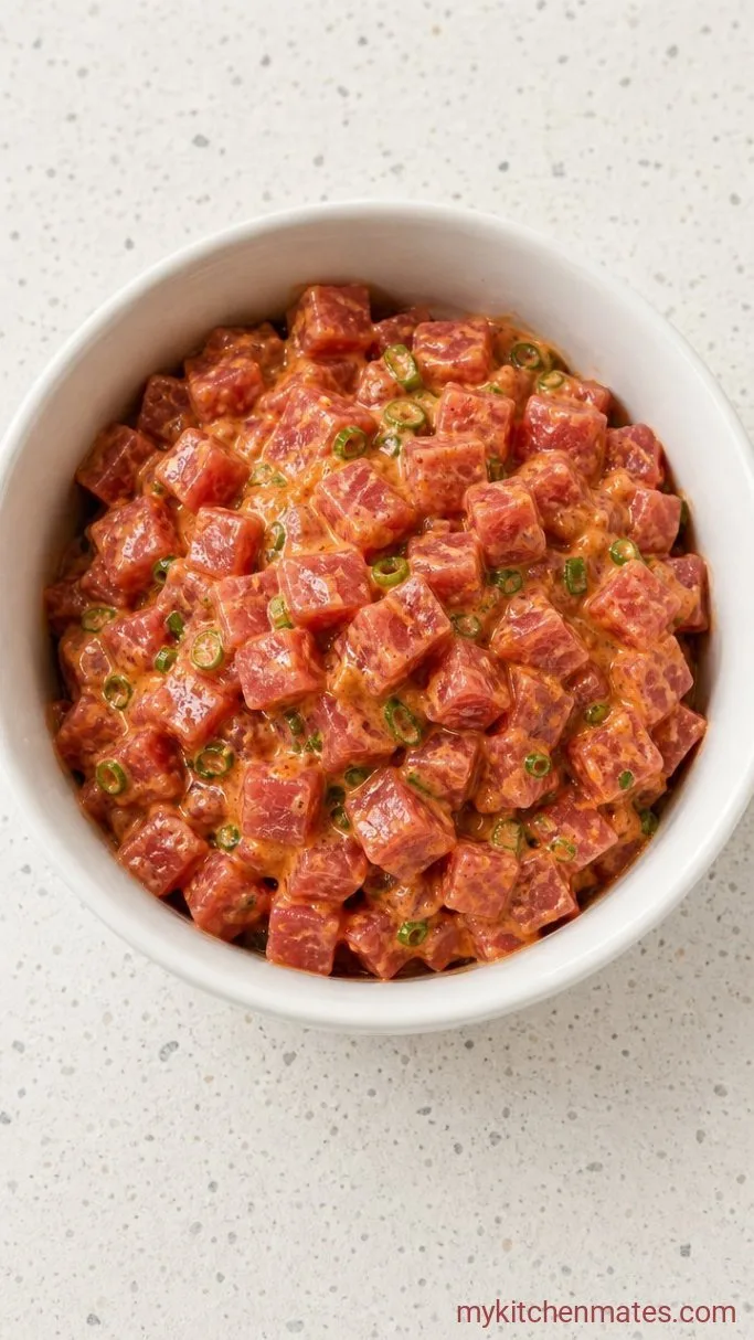 Step 4: Mix the Spicy Tuna