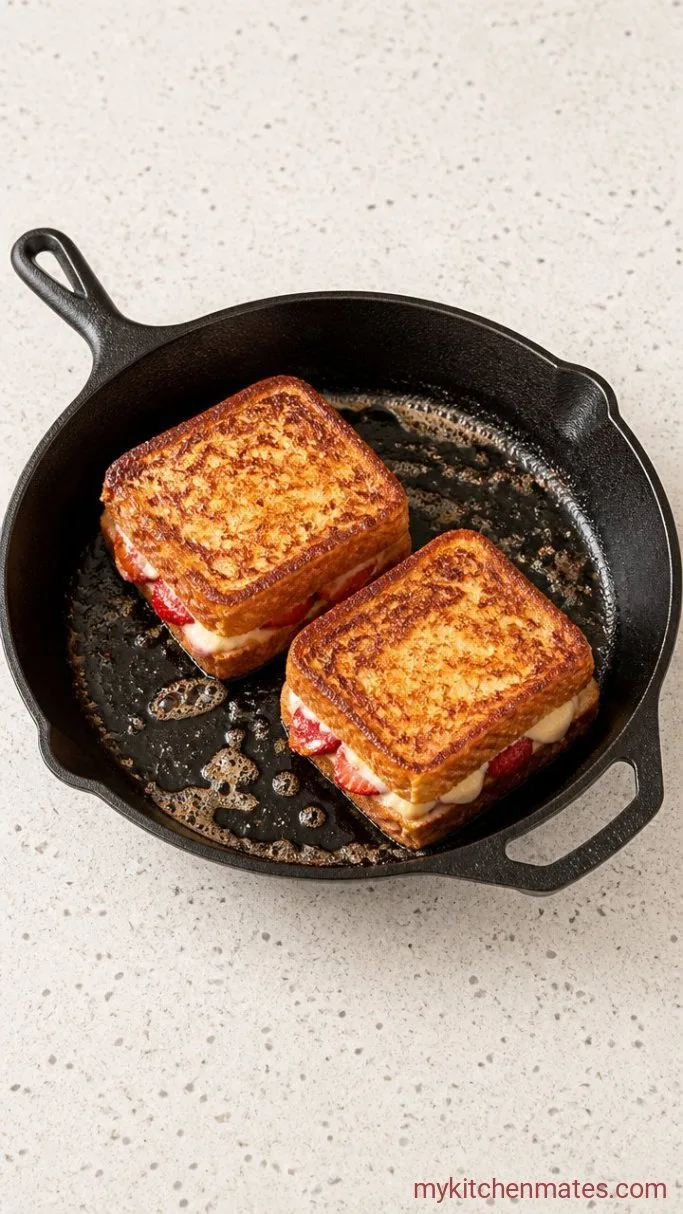 Step 4: Pan-Fry the French Toast