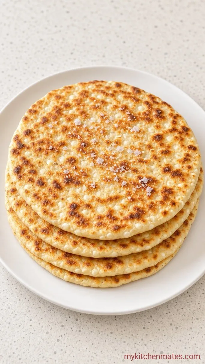 10-Minute High-Protein Cottage Cheese Flatbread Step 4: Pile and Serve