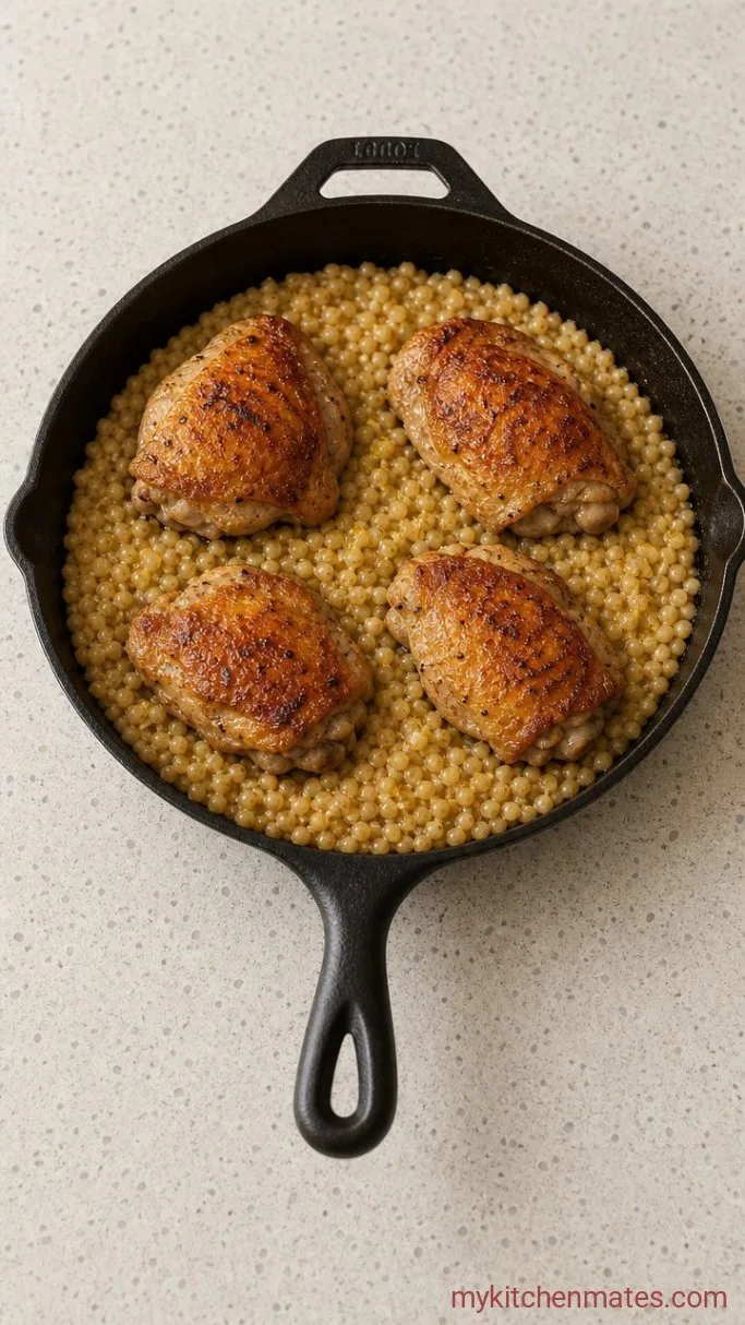 Step 4: Place the Chicken on Top and Bake