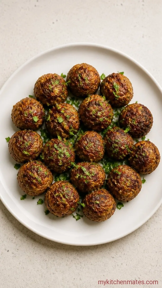 Step 4: Plate and Serve the Meatballs