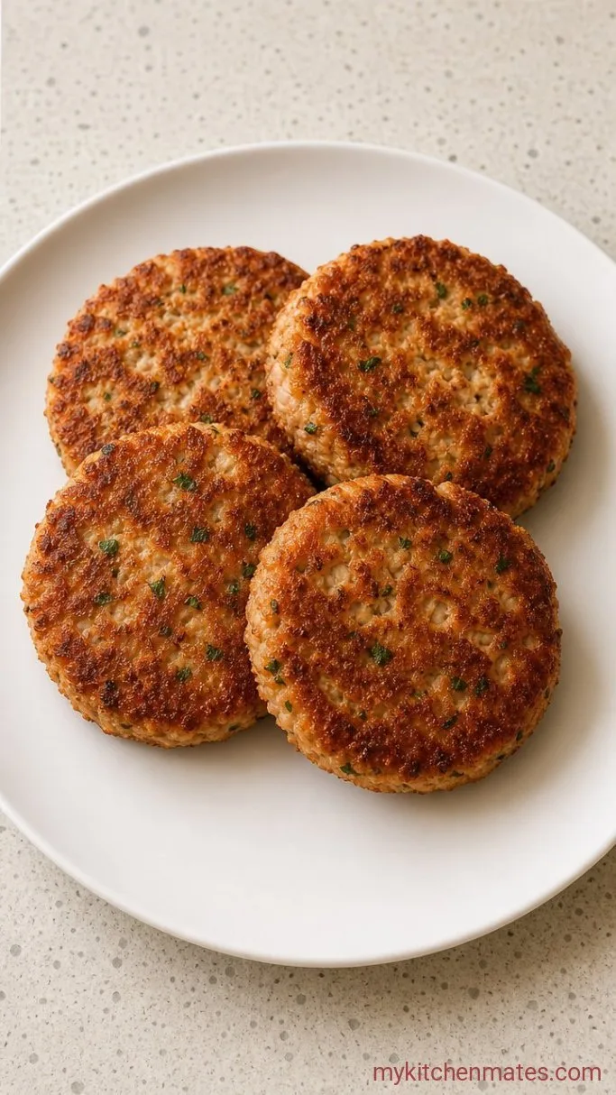 Crispy Air Fryer Tuna Patties (Ready in 20 Minutes) Step 4: Plate and Serve