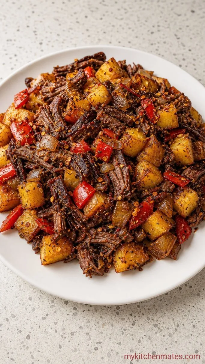 Step 4: Plate and Top the Hash
