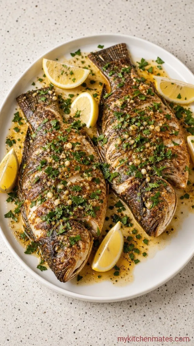 Step 4: Plate with Lemon Parsley Butter