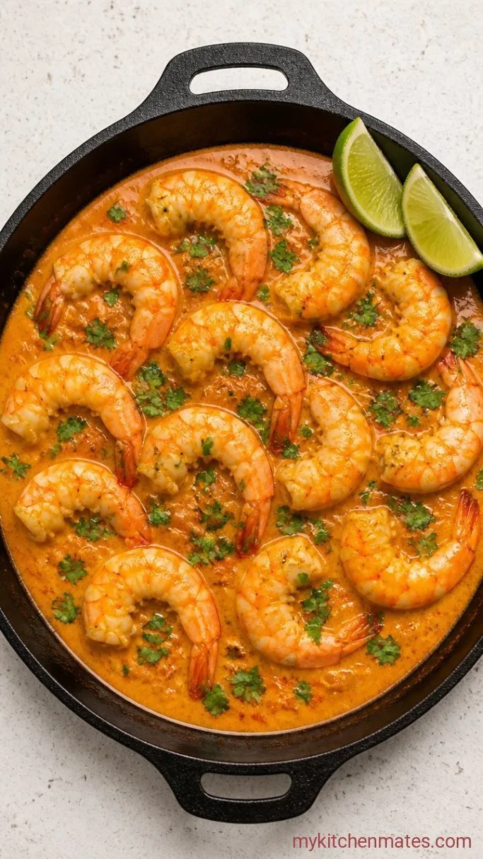 Step 4: Poach the Prawns and Finish