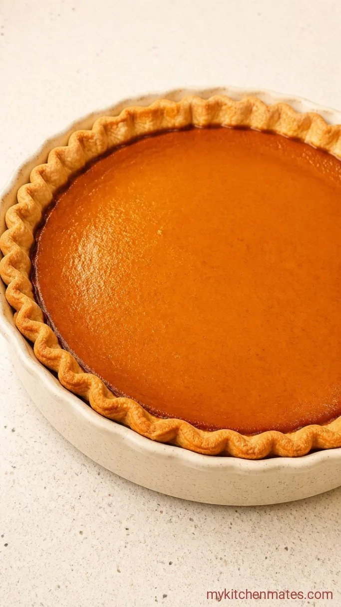 Step 4: Pour and Bake the Pie