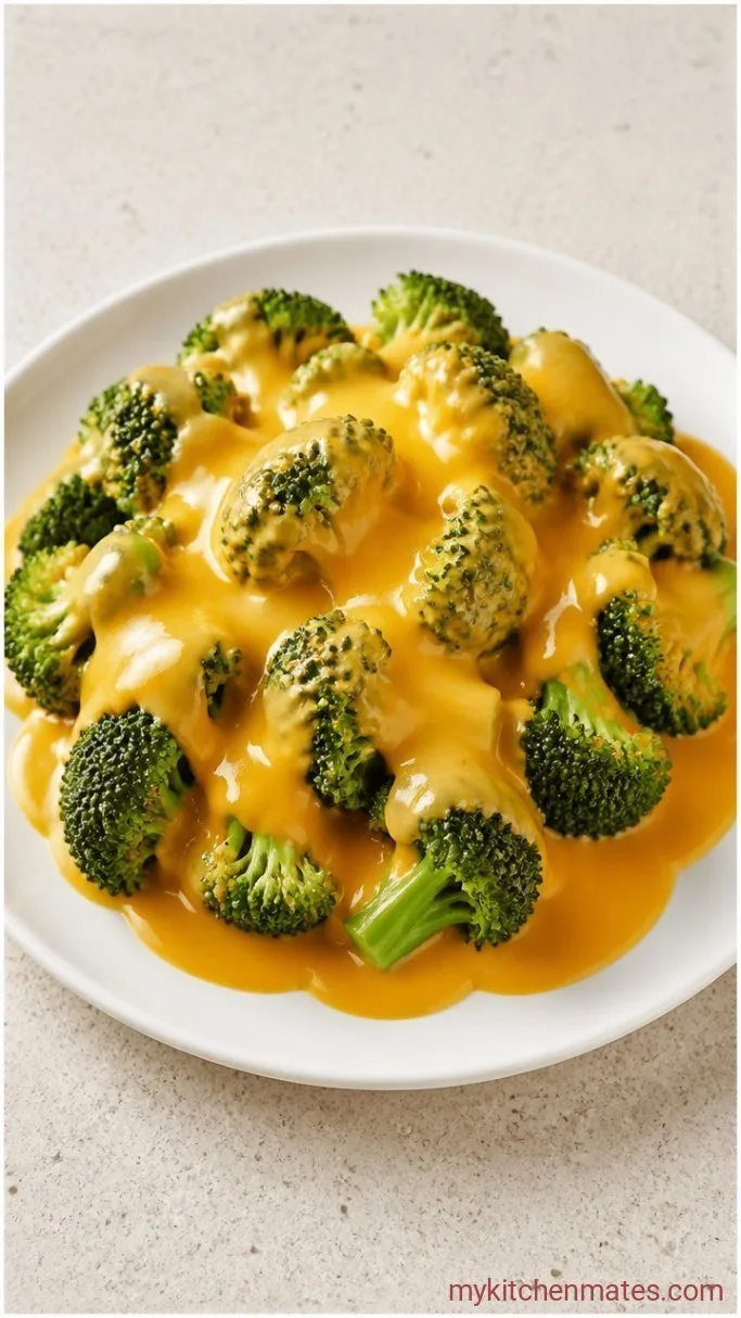 Step 4: Pour Over Steamed Broccoli