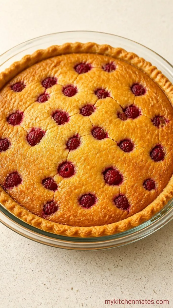 Step 4: Pour the Custard and Bake