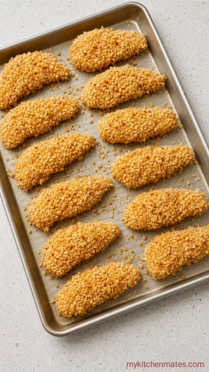 Step 4: Press into panko