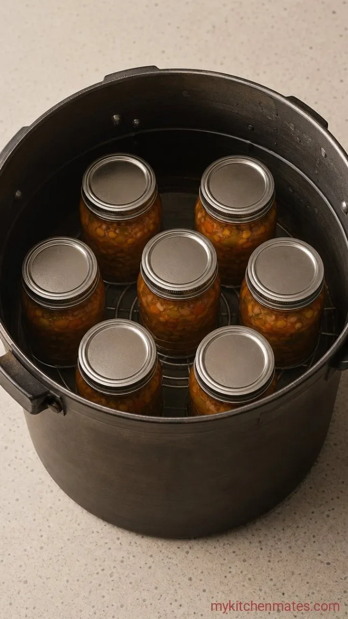 Step 4: Process in the Pressure Canner