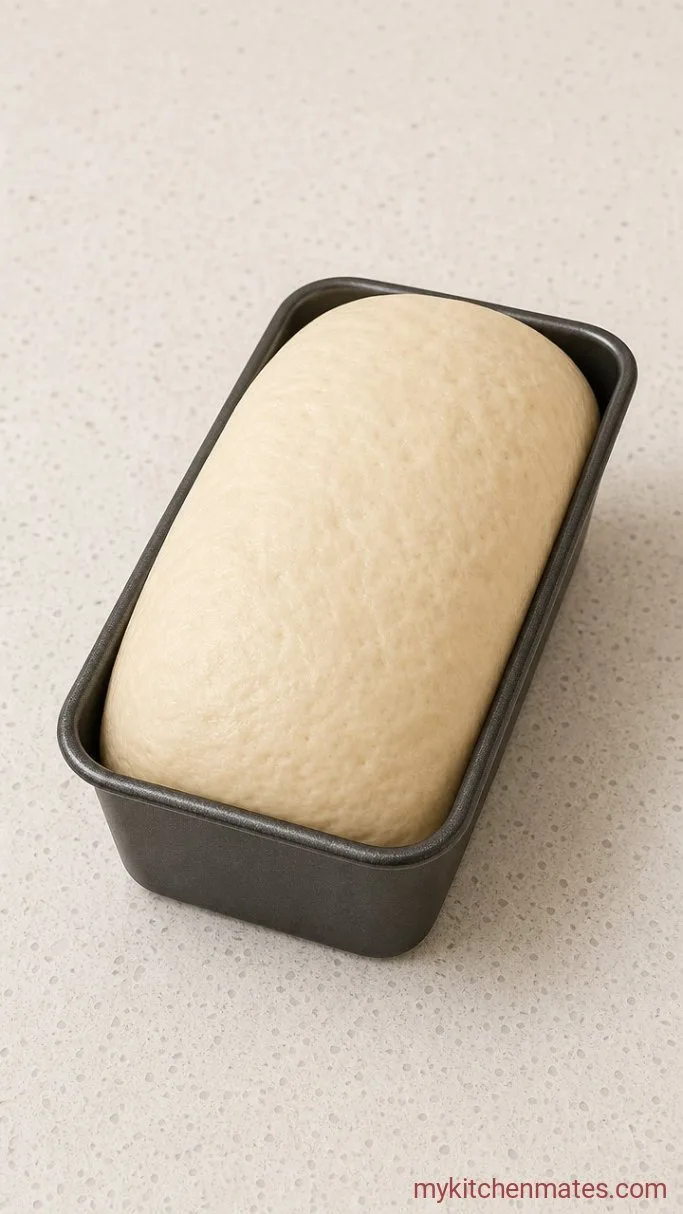 Soft Sourdough Sandwich Bread Step 4: Proof Until Doubled