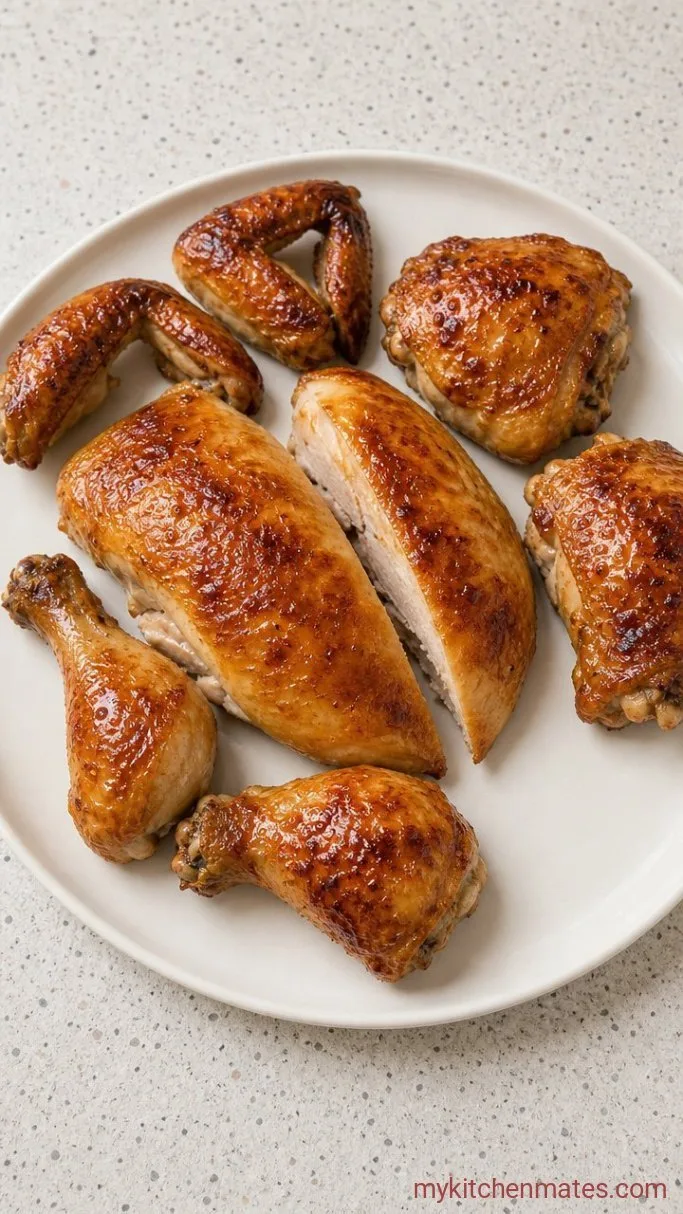 Step 4: Rest and Carve the Chicken