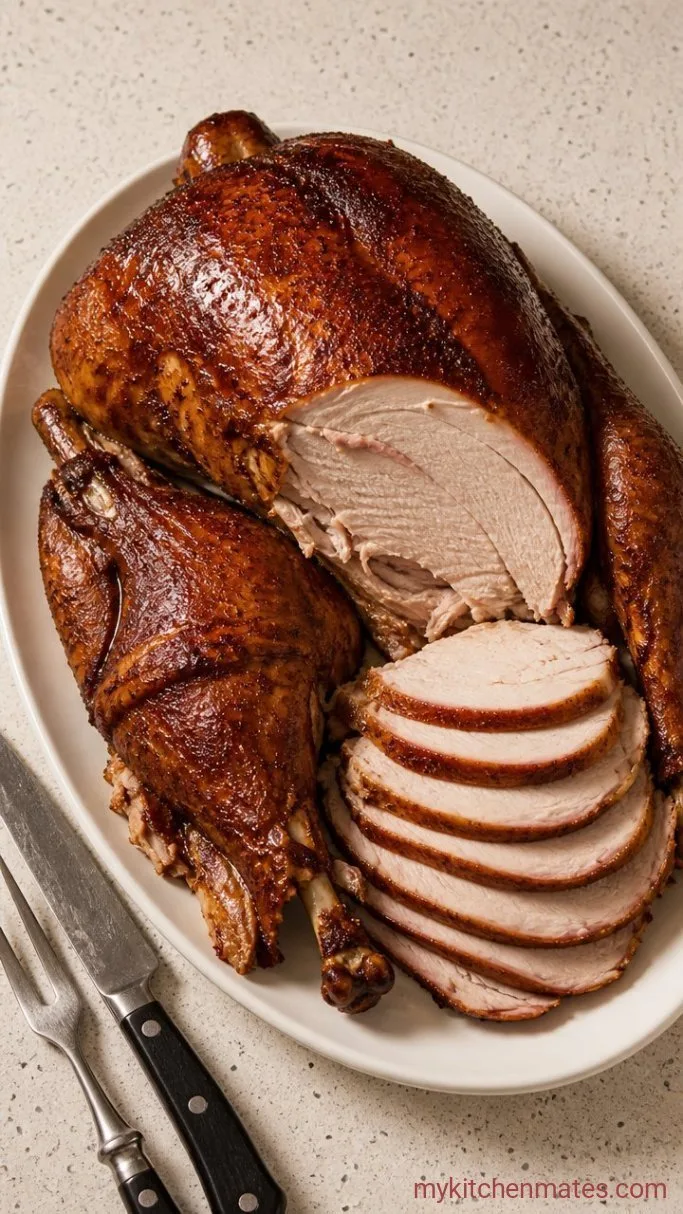 Step 4: Rest and Carve the Turkey