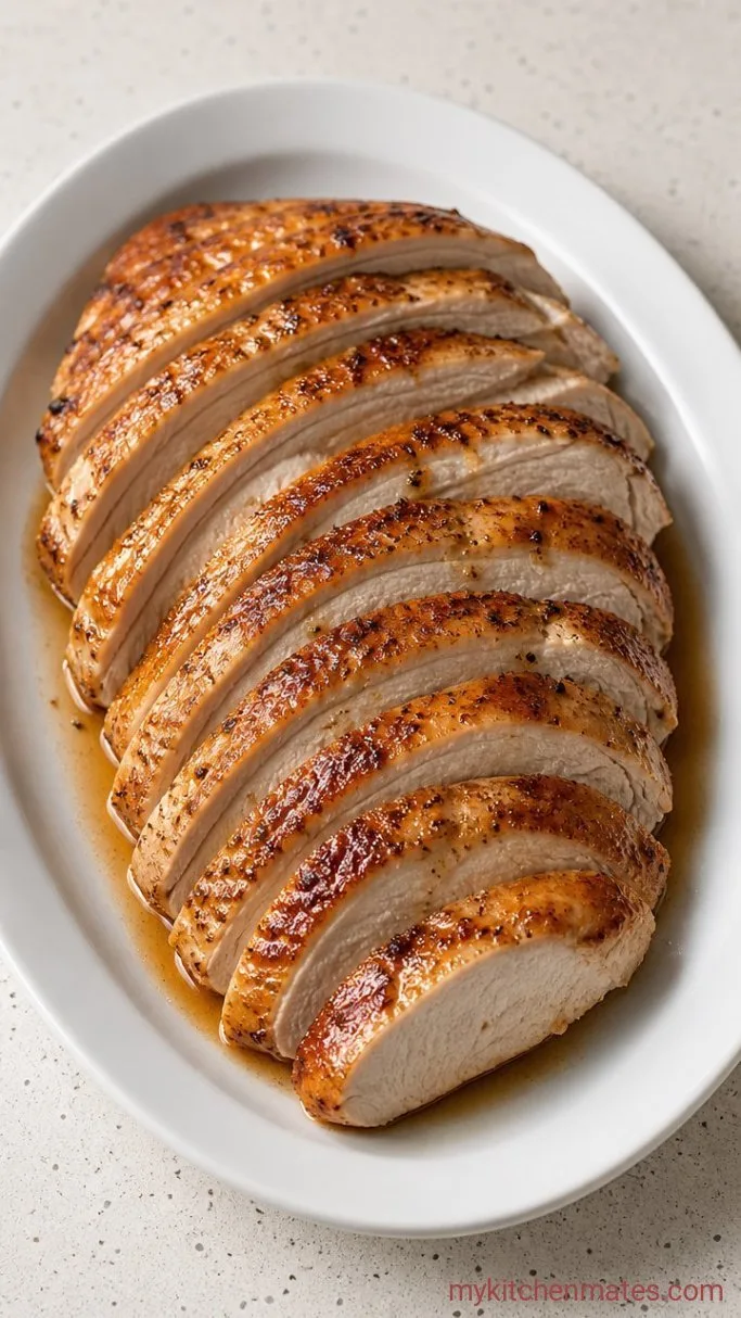 Step 4: Rest and Slice the Turkey
