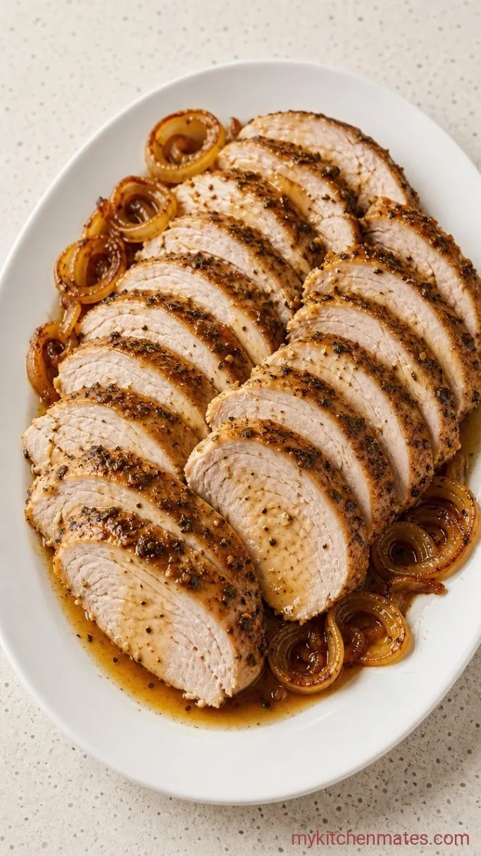 Juicy Crockpot Turkey Roast (Hands-Off & Foolproof) Step 4: Rest and Slice the Turkey