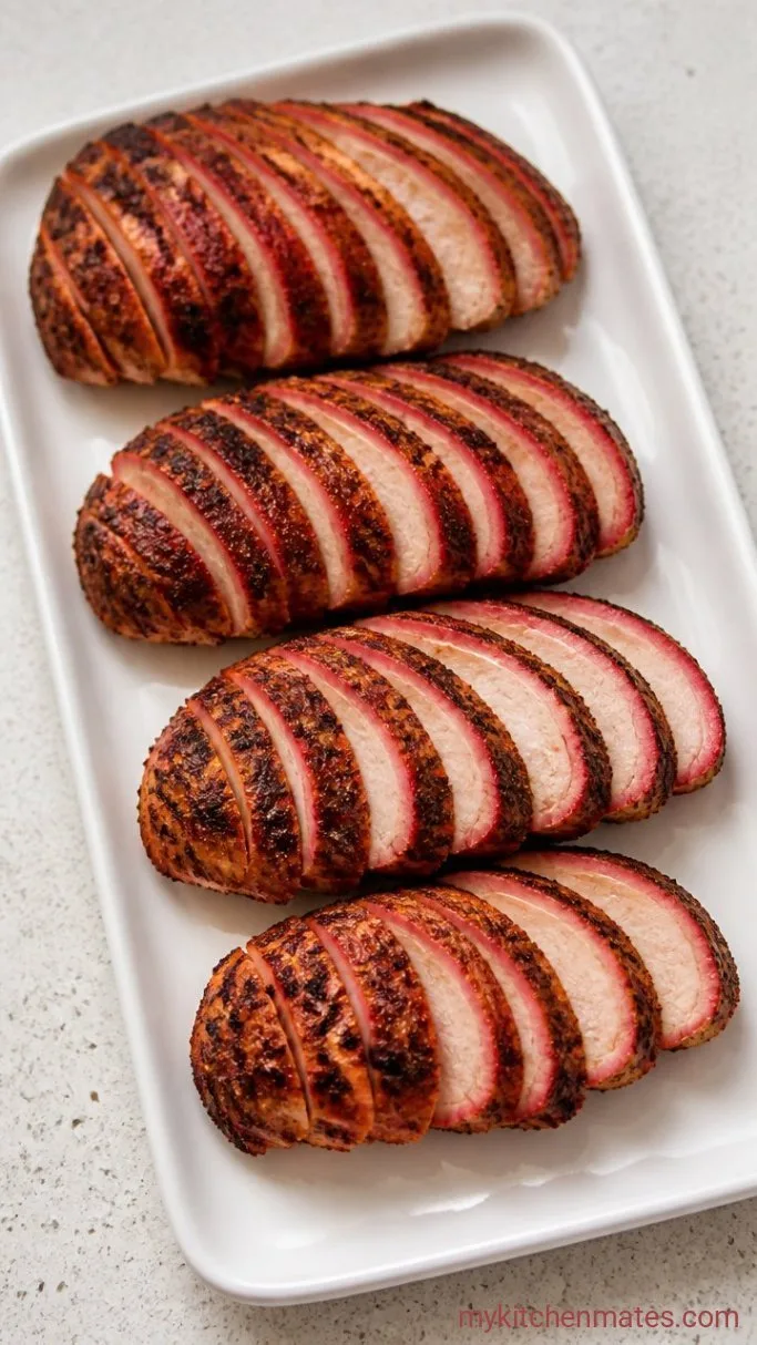 Juicy Smoked Chicken Breast Step 4: Rest and Slice