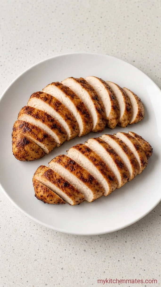 Juicy Cast Iron Chicken Breast in 15 Minutes Step 4: Rest and Slice