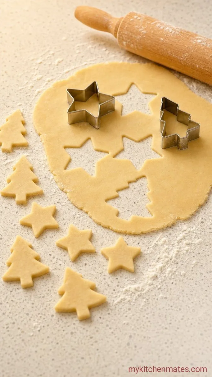 Step 4: Roll and Cut the Cookies