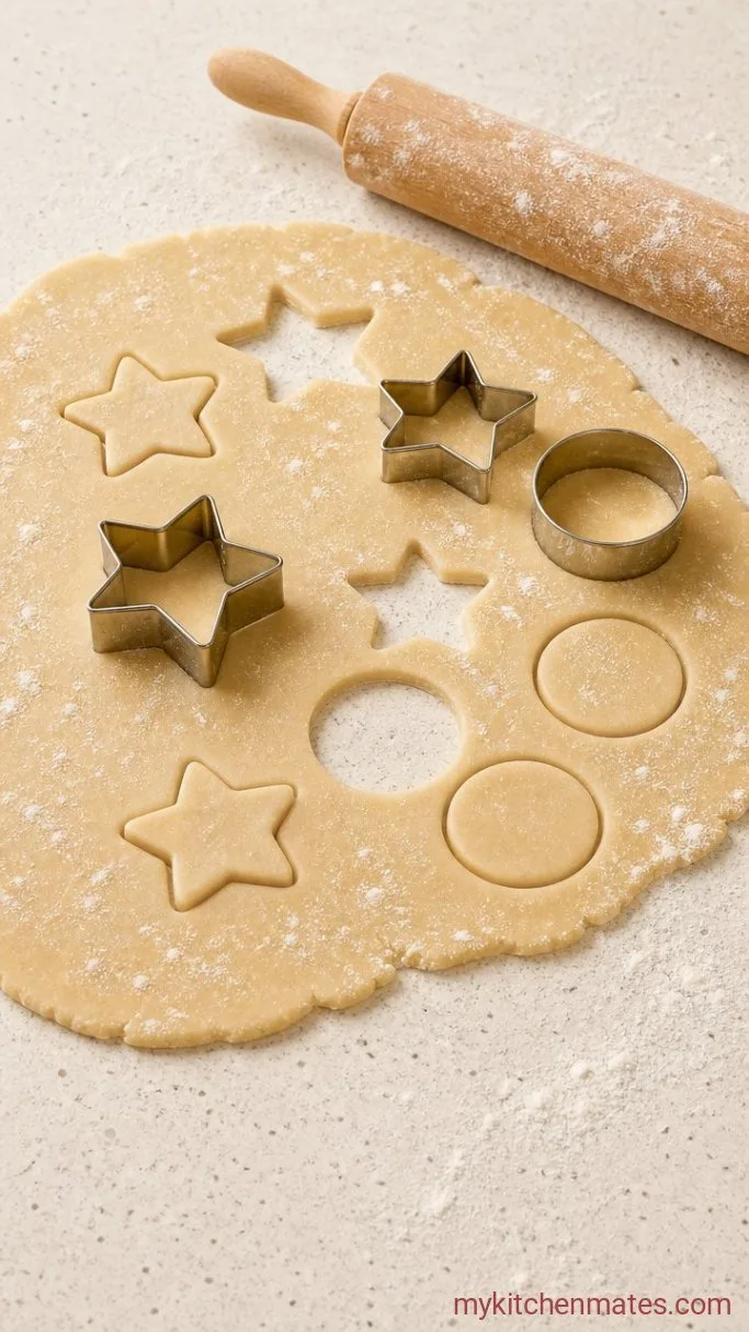 Step 4: Roll and Cut the Cookies