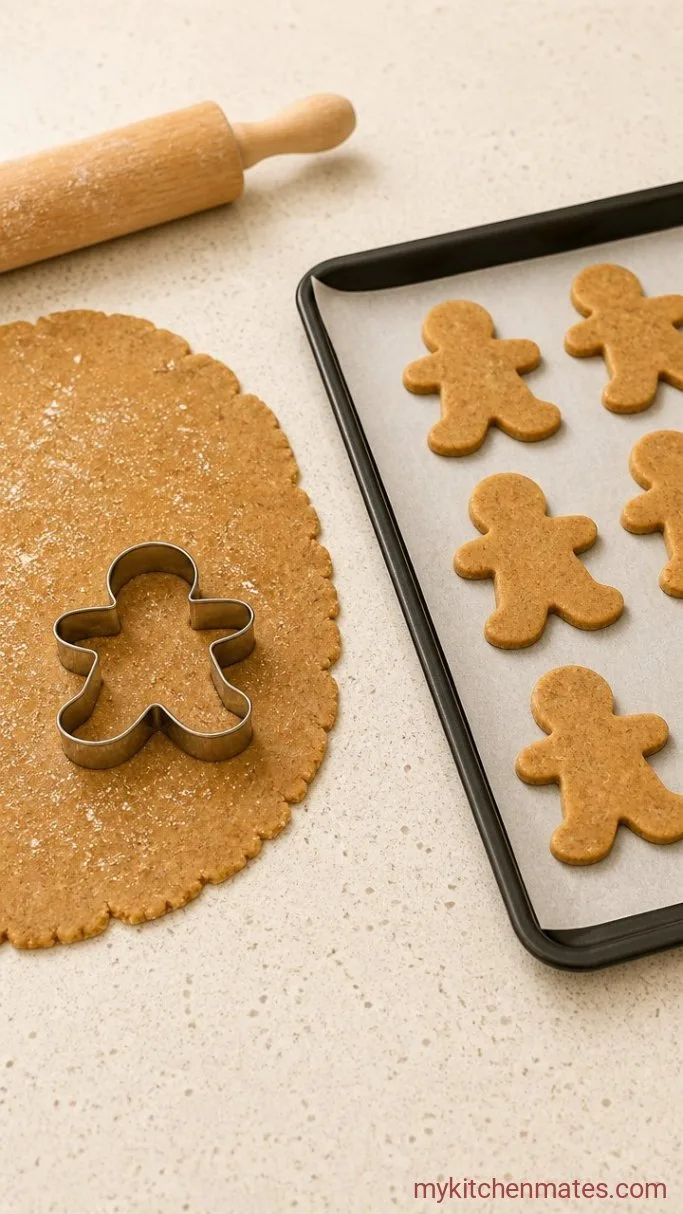 Step 4: Roll and Cut the Cookies
