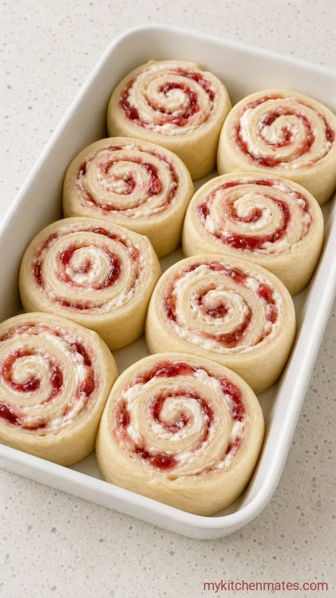 Step 4: Roll and Cut the Rolls