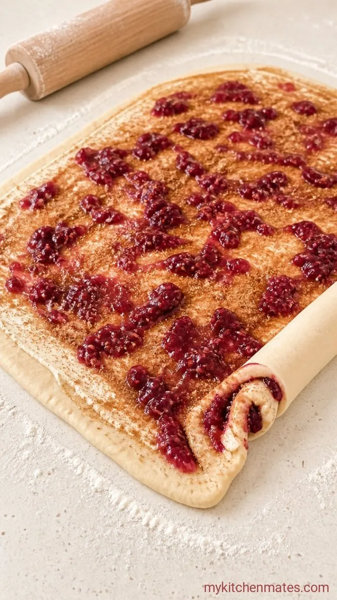 Step 4: Roll and Fill the Dough