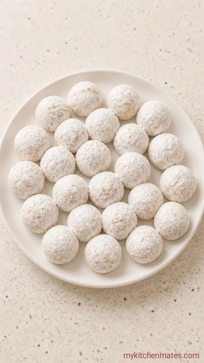 Step 4: Roll in Powdered Sugar