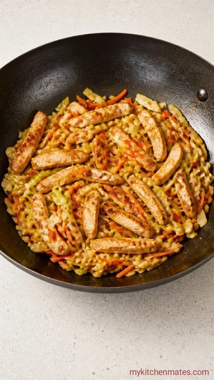 Quick 20-Minute Lo Mein Noodles Step 4: Sauté the Vegetables