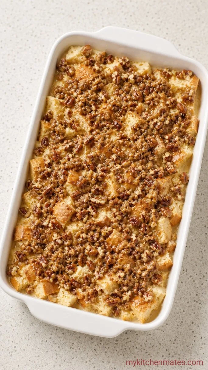 Step 4: Scatter the Pecan Topping