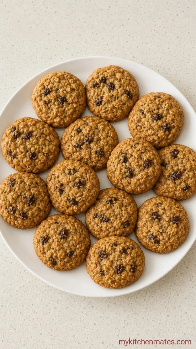 Soft and Chewy Vegan Oatmeal Cookies Step 4: Scoop and Bake the Cookies