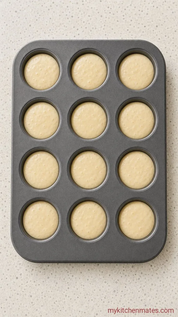 Step 4: Scoop and Bake the Cupcakes