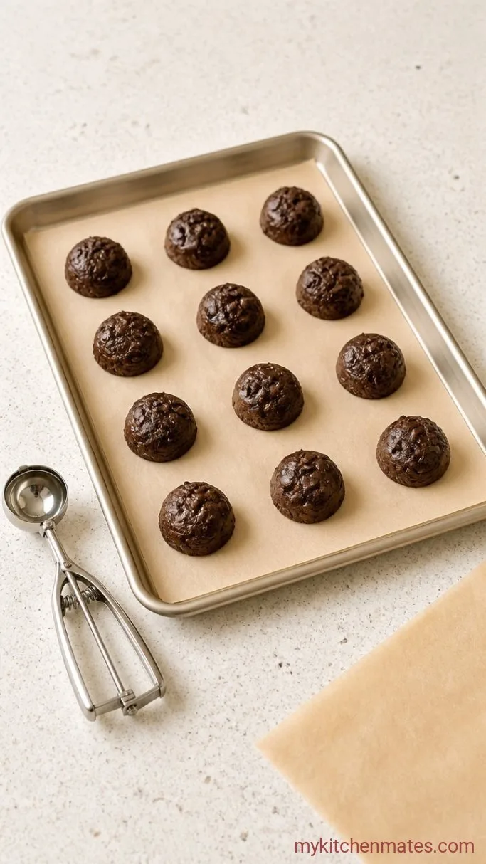 Step 4: Scoop and Bake