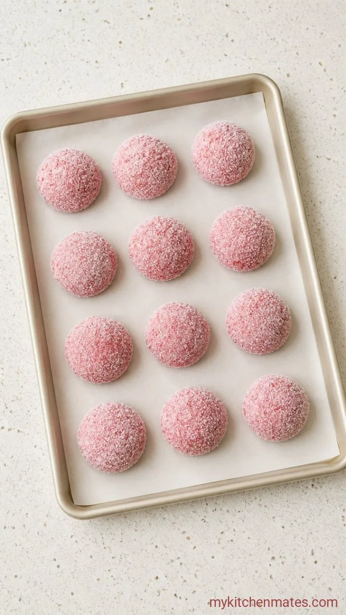 Step 4: Scoop and Roll in Sugar