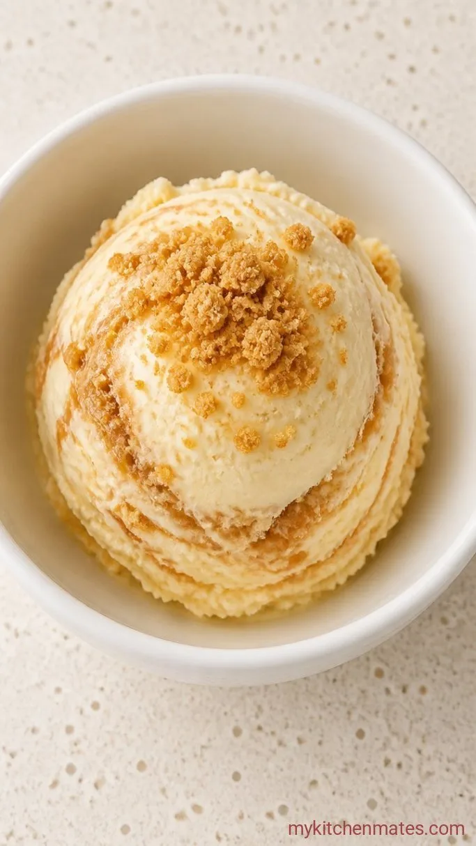 No-Churn Cheesecake Ice Cream Step 4: Scoop and Serve