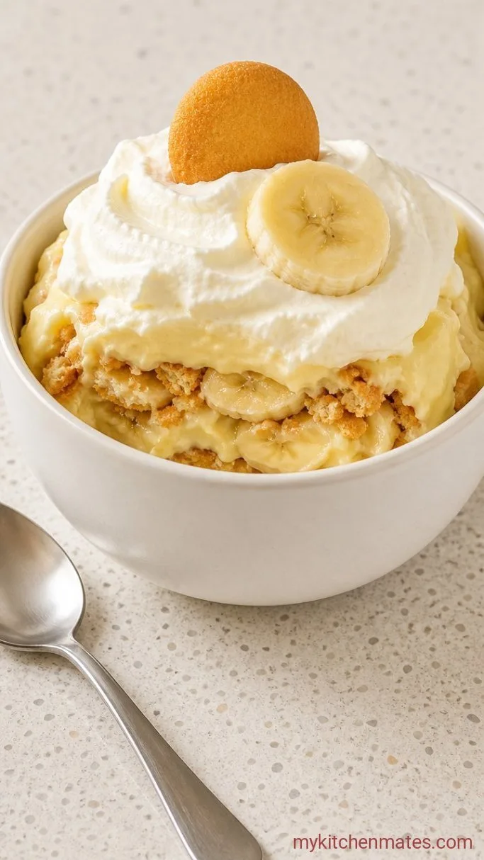 Creamy Gluten Free Banana Pudding (Made from Scratch) Step 4: Scoop and Serve