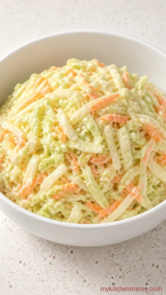Creamy Copycat KFC Coleslaw Recipe Step 4: Scoop and Serve