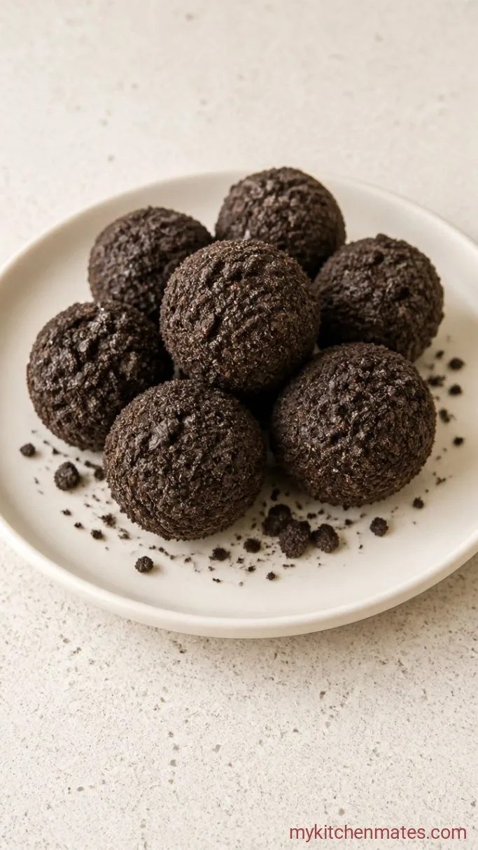Step 4: Scoop and Top with Oreo Crumbs