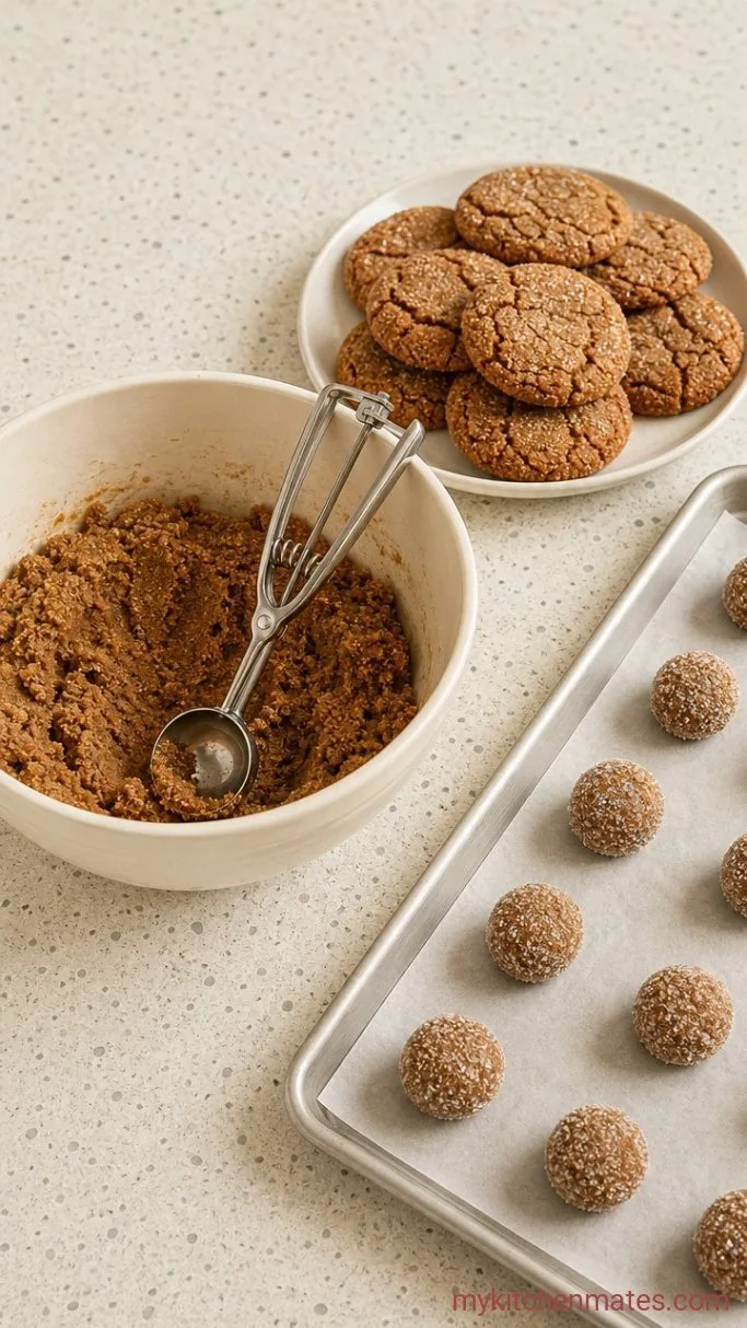 Step 4: Scoop, Roll, and Bake