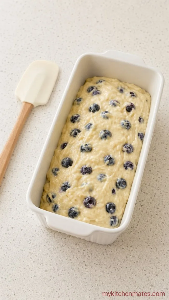 Step 4: Scrape the Batter into the Pan