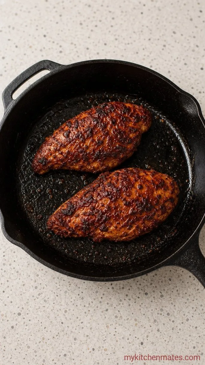 Smoky Cajun Chicken Marinade (Just 10 Minutes of Work) Step 4: Sear the Chicken