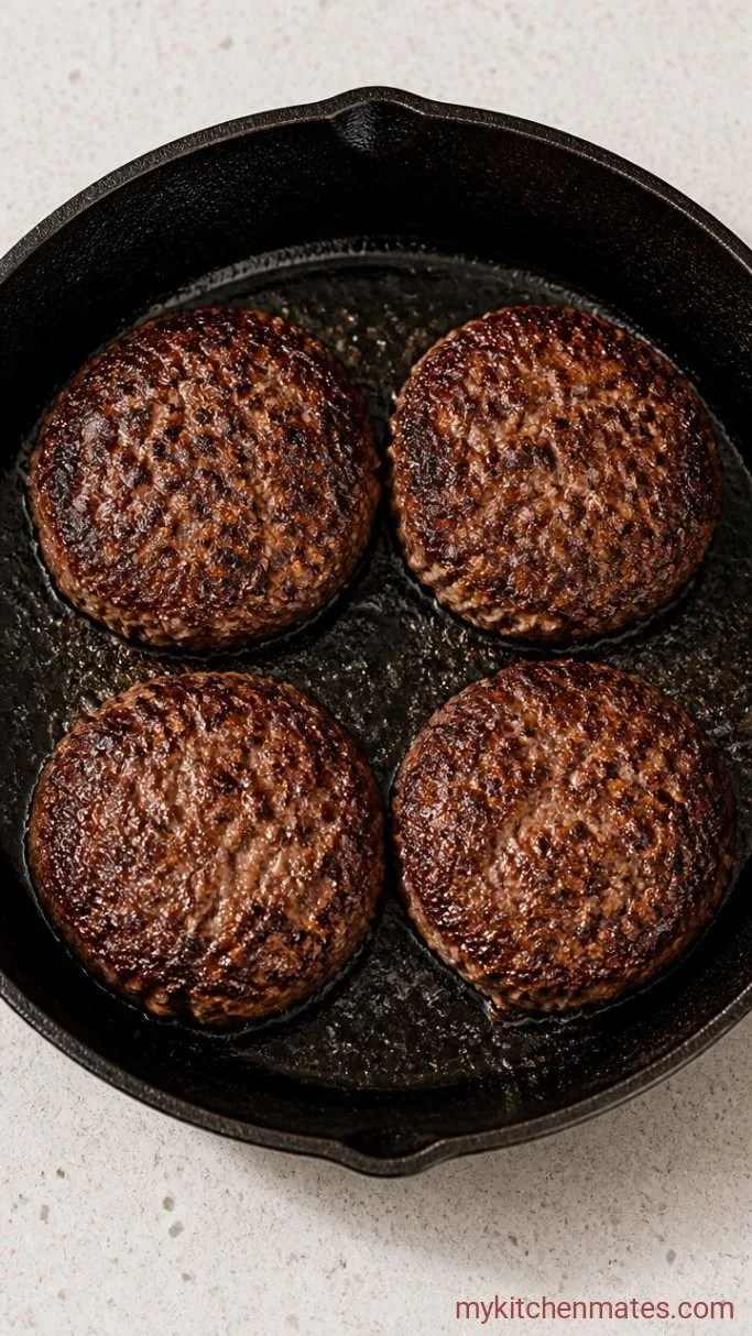 Step 4: Sear the Patties