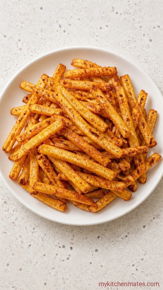 Crispy Air Fryer French Fries (25 Minutes) Step 4: Season and Serve