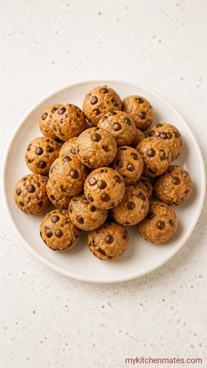 5-Ingredient Peanut Butter Protein Balls Step 4: Serve and Store the Balls