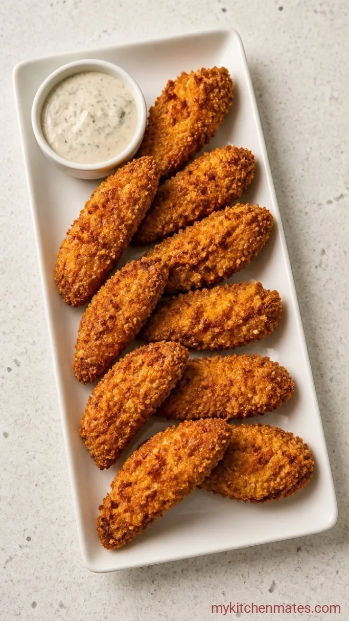 Step 4: Serve Hot with Dip